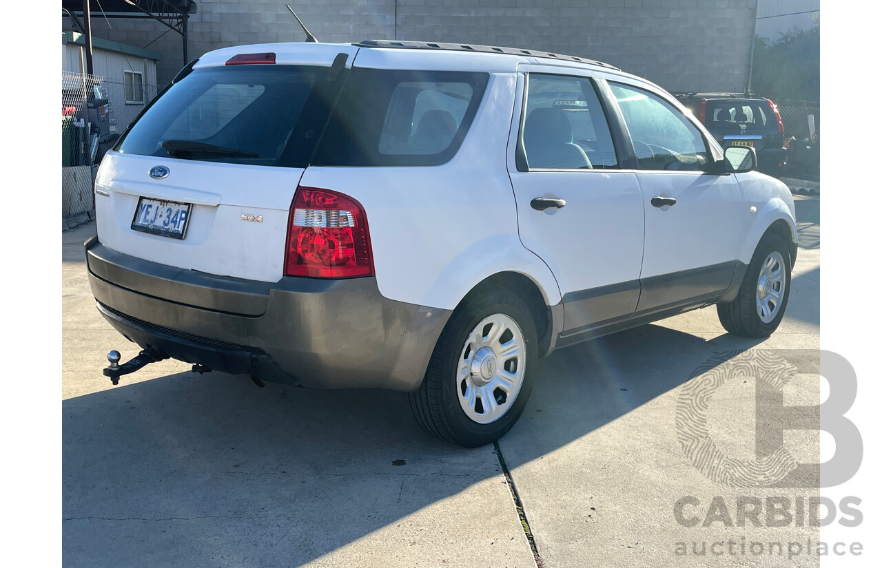 11/2004 Ford Territory TX (rwd) SX 4d Wagon White 4.0L