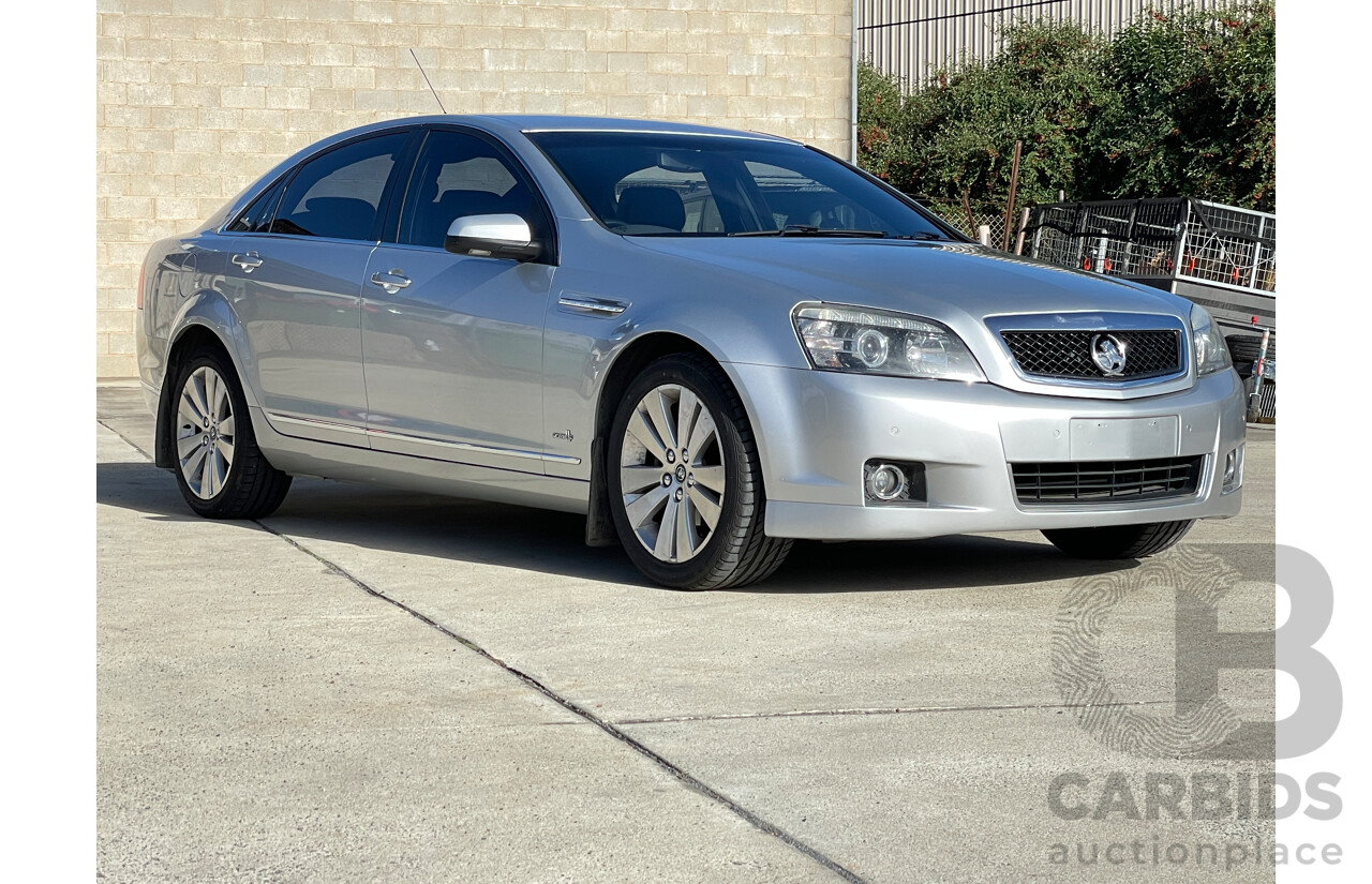 11/2010 Holden Caprice  WM II 4d Sedan Silver 3.6L