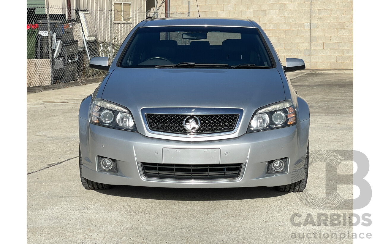 11/2010 Holden Caprice  WM II 4d Sedan Silver 3.6L