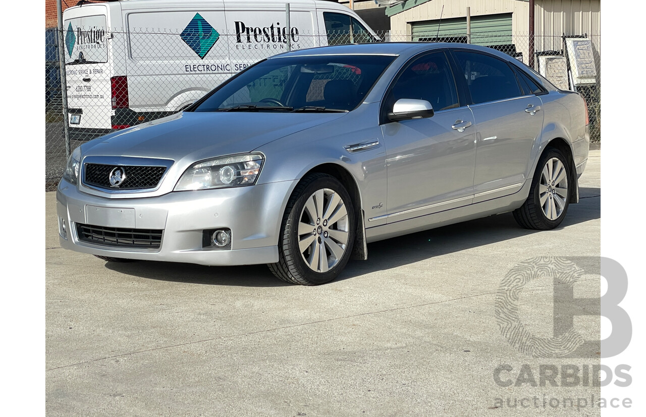 11/2010 Holden Caprice  WM II 4d Sedan Silver 3.6L
