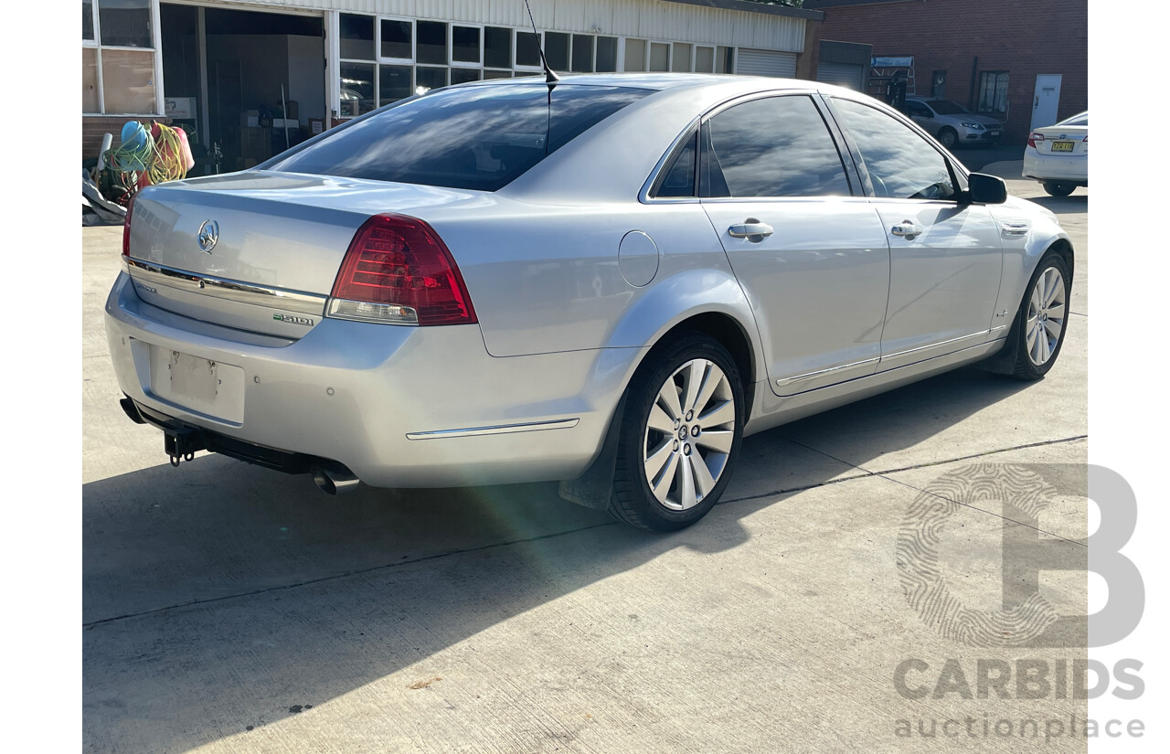 11/2010 Holden Caprice  WM II 4d Sedan Silver 3.6L
