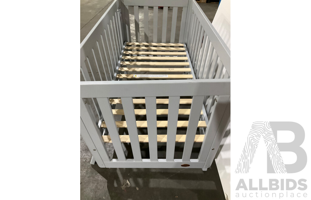 BOORI Turin Cot (Grey)  - ORP $659.95
