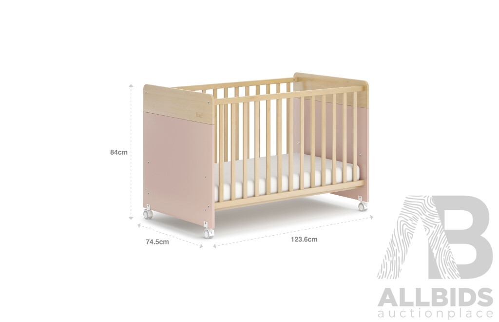 BOORI Neat Compact Cot Cherry + Almond (B-NECCO/CHAD) - ORP $399.95