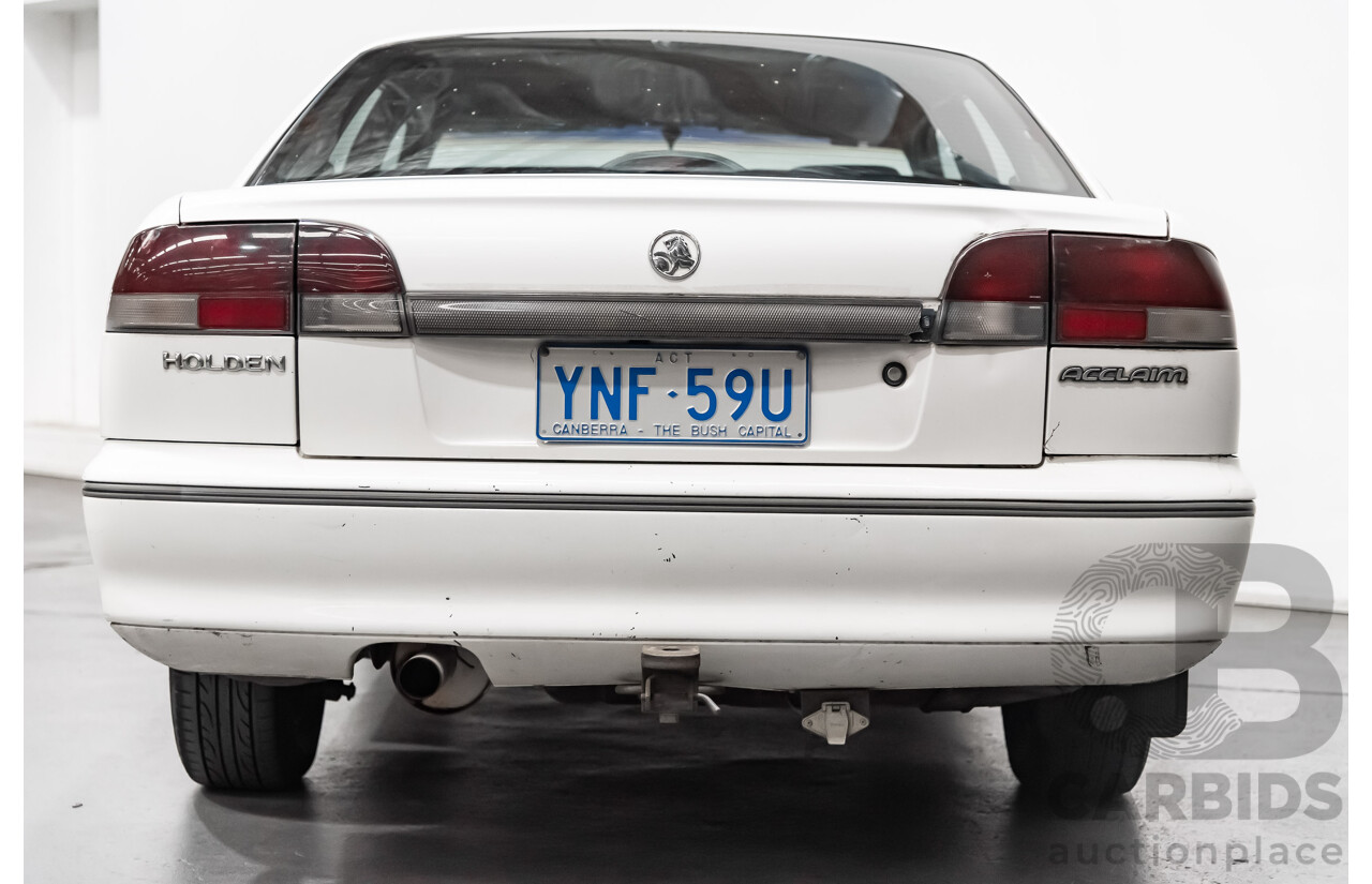 2/1996 Holden Commodore Acclaim VS 4d Sedan White 3.8L V6