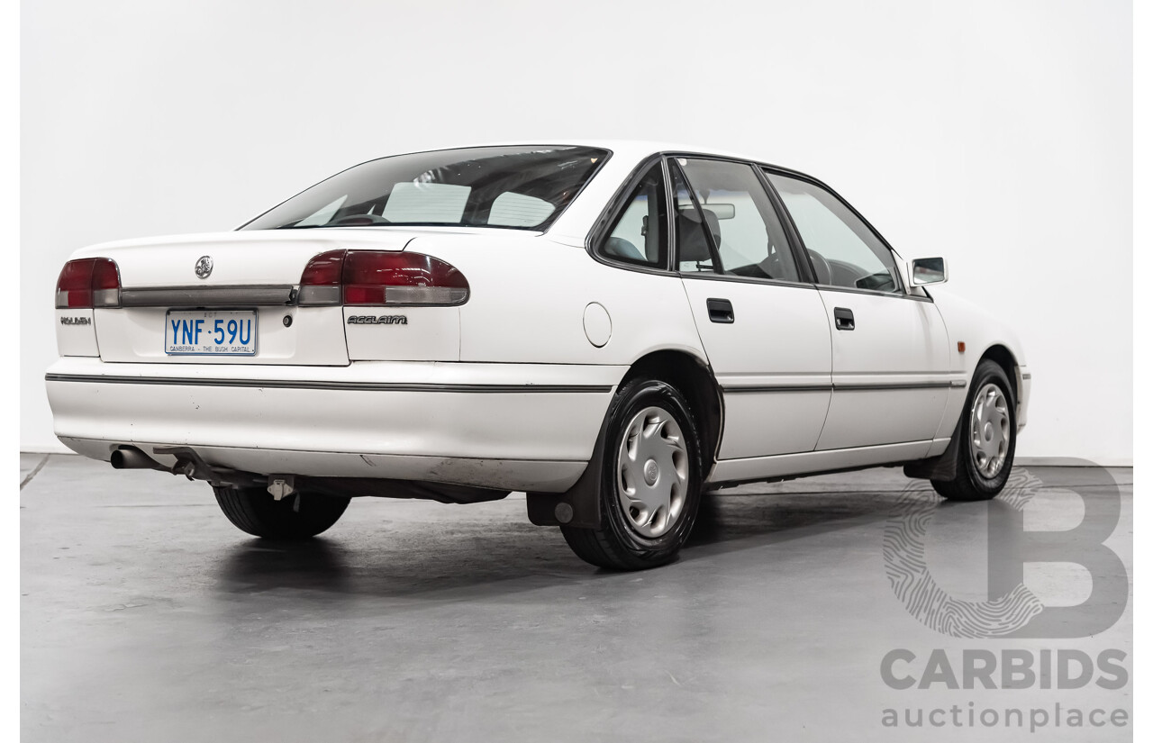 2/1996 Holden Commodore Acclaim VS 4d Sedan White 3.8L V6