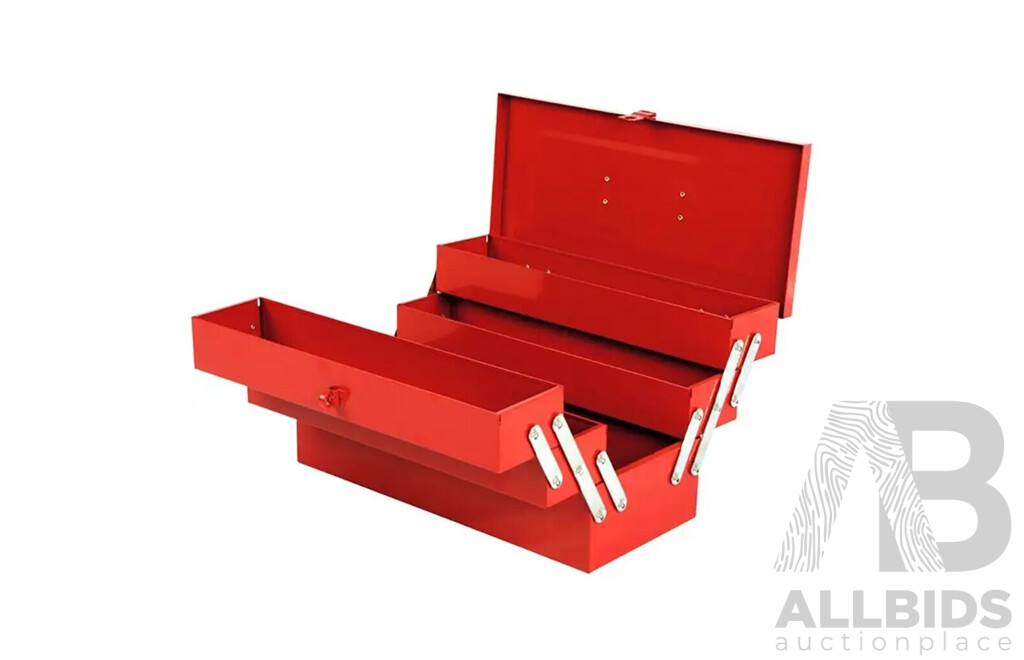 Five Tray Cantilever Tool Box - Brand New