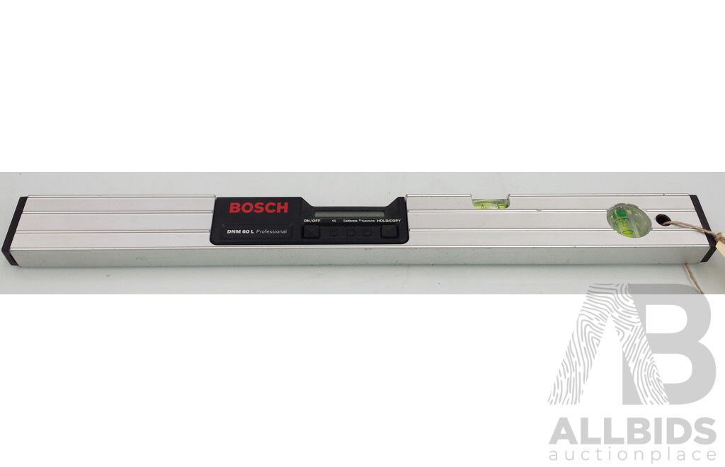 Compact Stair Trolley and Bosch Inclinometer Spirit Level