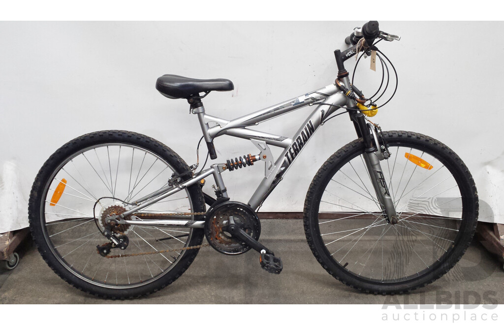 Terrain 18 Inch Dual Suspension Mountain Bike