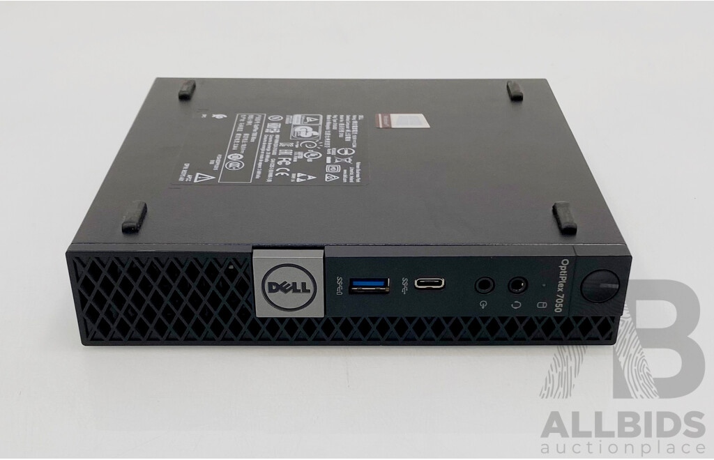 Dell (D10U002) OptiPlex 7050 Micro Intel Core I5 (6500T) 2.50GHz-3.10GHz Quad-Core CPU Small Form Factor Desktop Computer