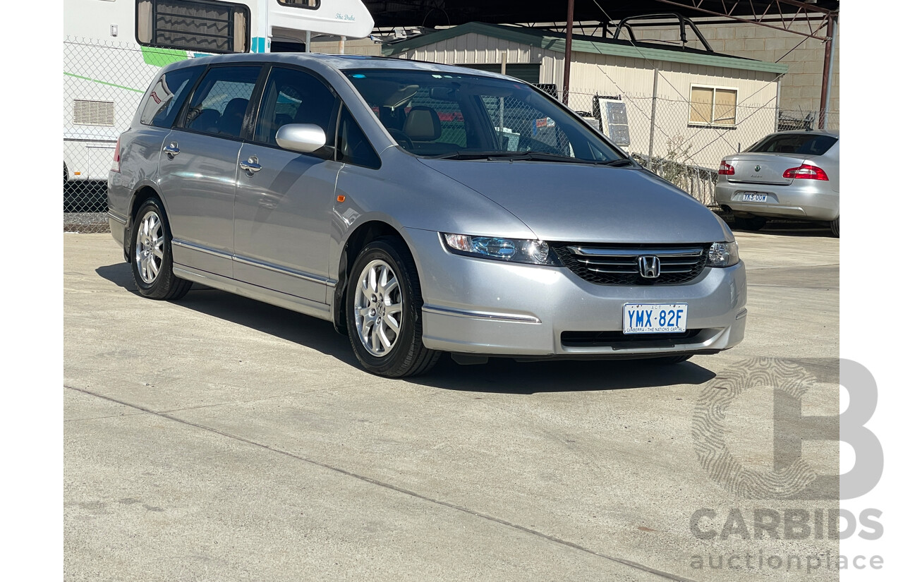 5/2005 Honda Odyssey Luxury 20 4d Wagon Silver 2.4L