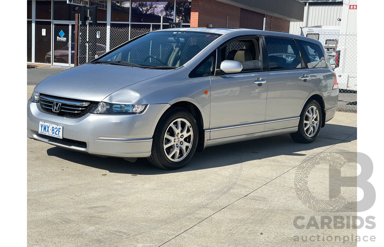 5/2005 Honda Odyssey Luxury 20 4d Wagon Silver 2.4L