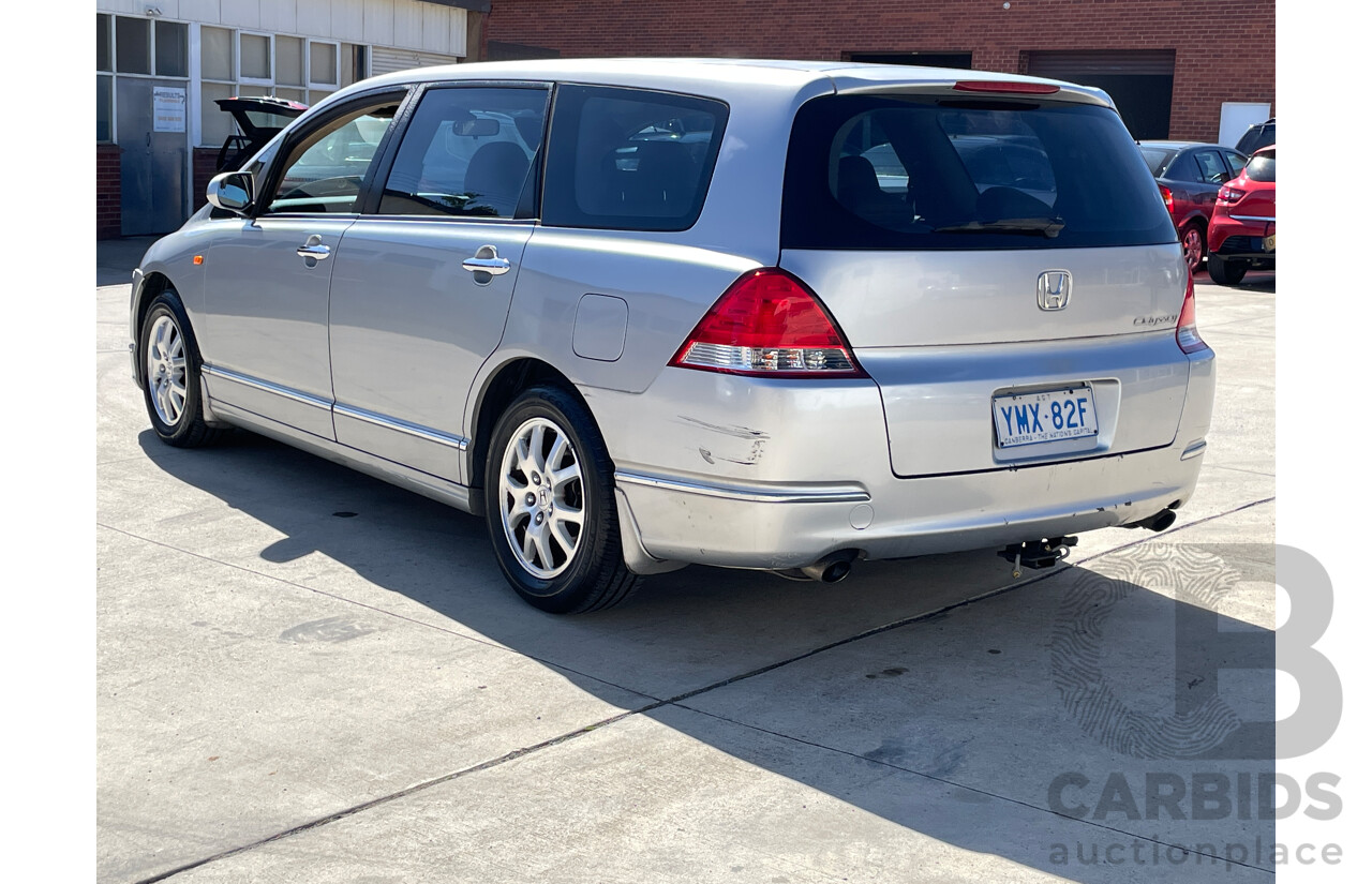 5/2005 Honda Odyssey Luxury 20 4d Wagon Silver 2.4L