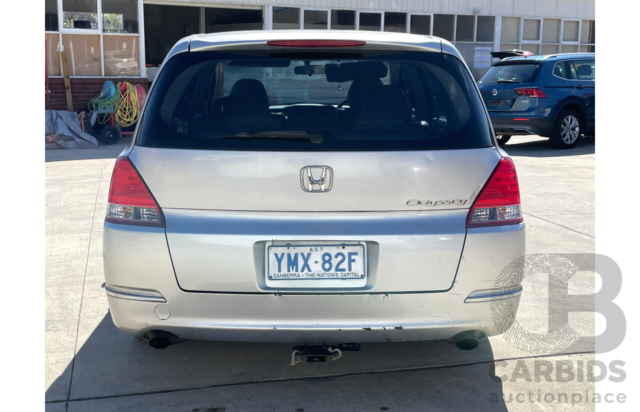 5/2005 Honda Odyssey Luxury 20 4d Wagon Silver 2.4L