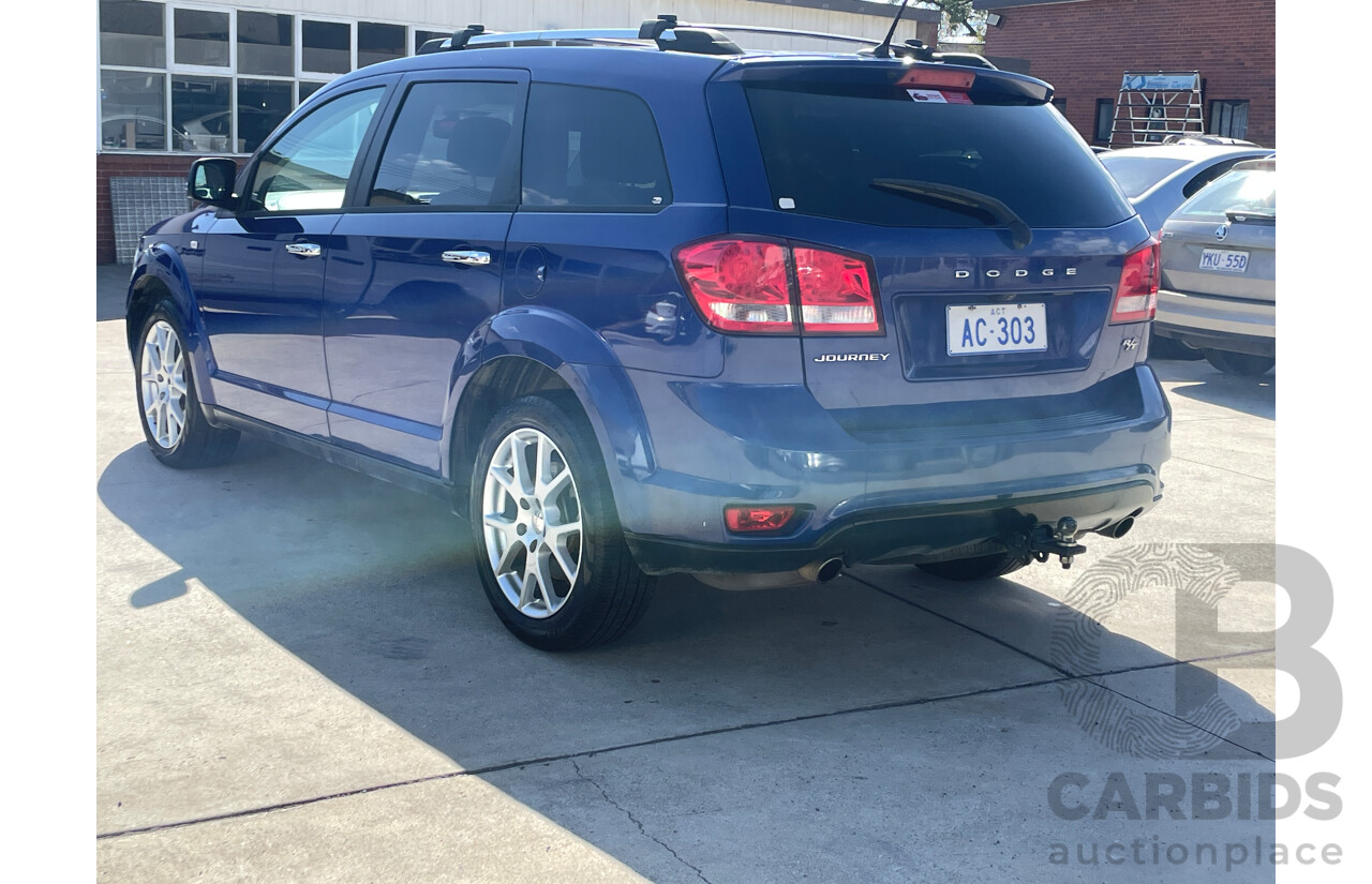 8/2012 Dodge Journey R/T JC MY12 4d Wagon Blue 3.6L