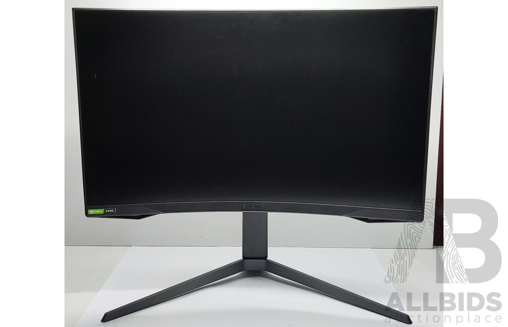 Samsung (C27G75TQSE) 27-Inch QHD (1440p) 1ms-240Hz Curved G-Sync Gaming Monitor