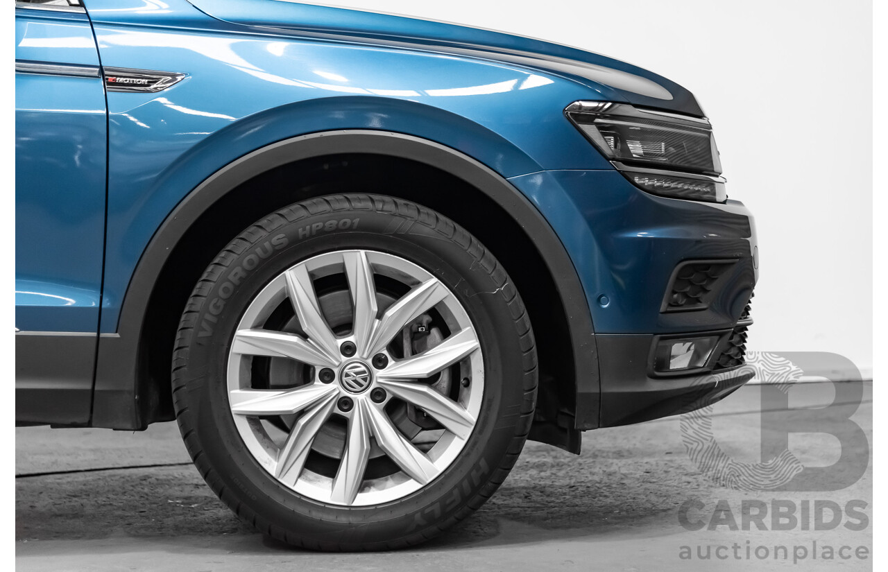 8/2019 Volkswagen Tiguan Allspace 132 TSI (4x4) 4d Wagon Blue 2.0L Turbo 7 Seater