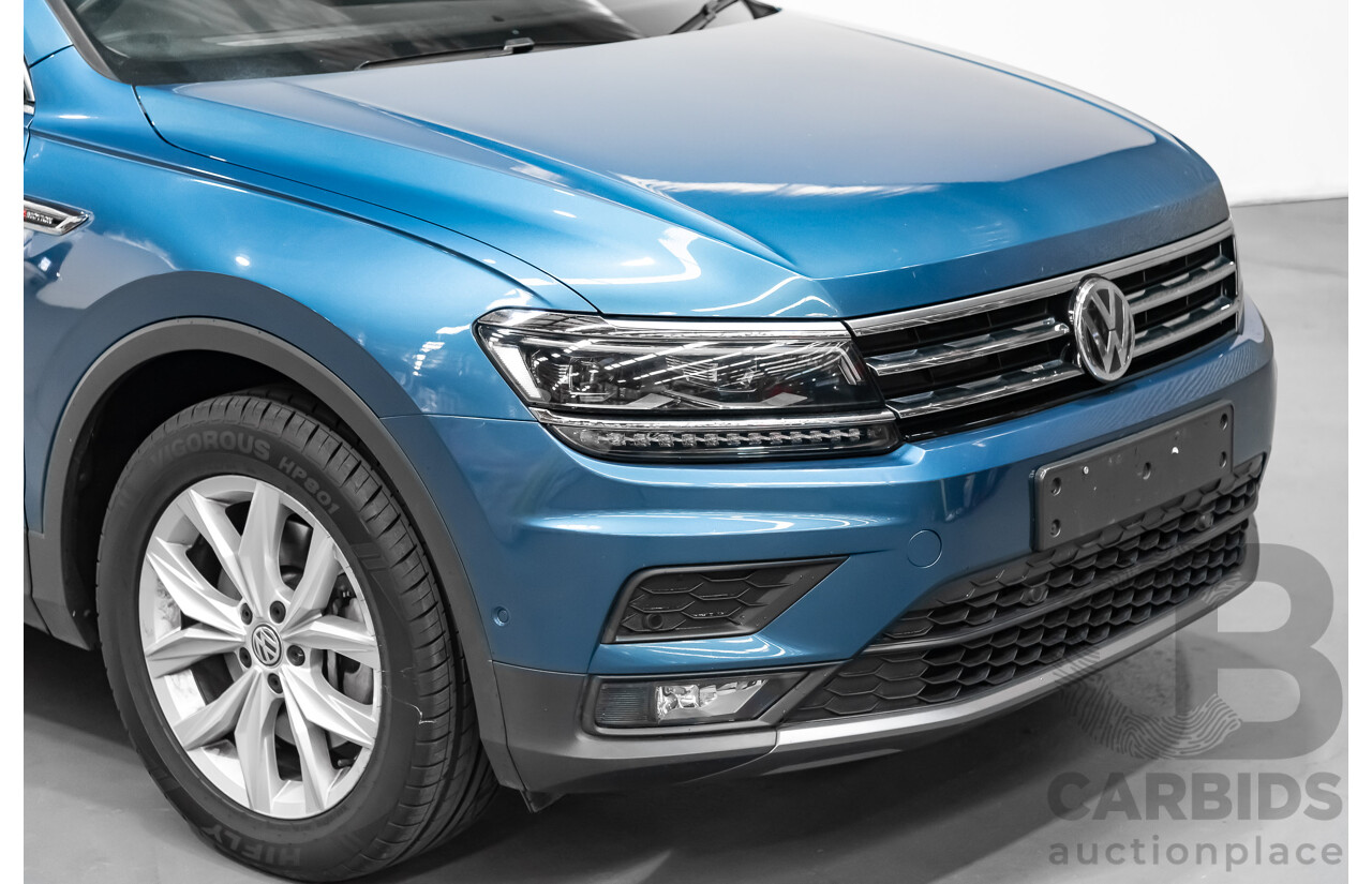 8/2019 Volkswagen Tiguan Allspace 132 TSI (4x4) 4d Wagon Blue 2.0L Turbo 7 Seater