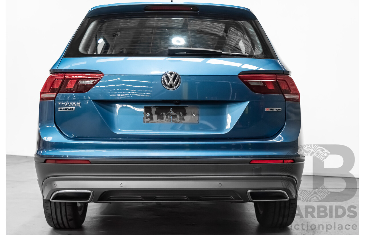 8/2019 Volkswagen Tiguan Allspace 132 TSI (4x4) 4d Wagon Blue 2.0L Turbo 7 Seater