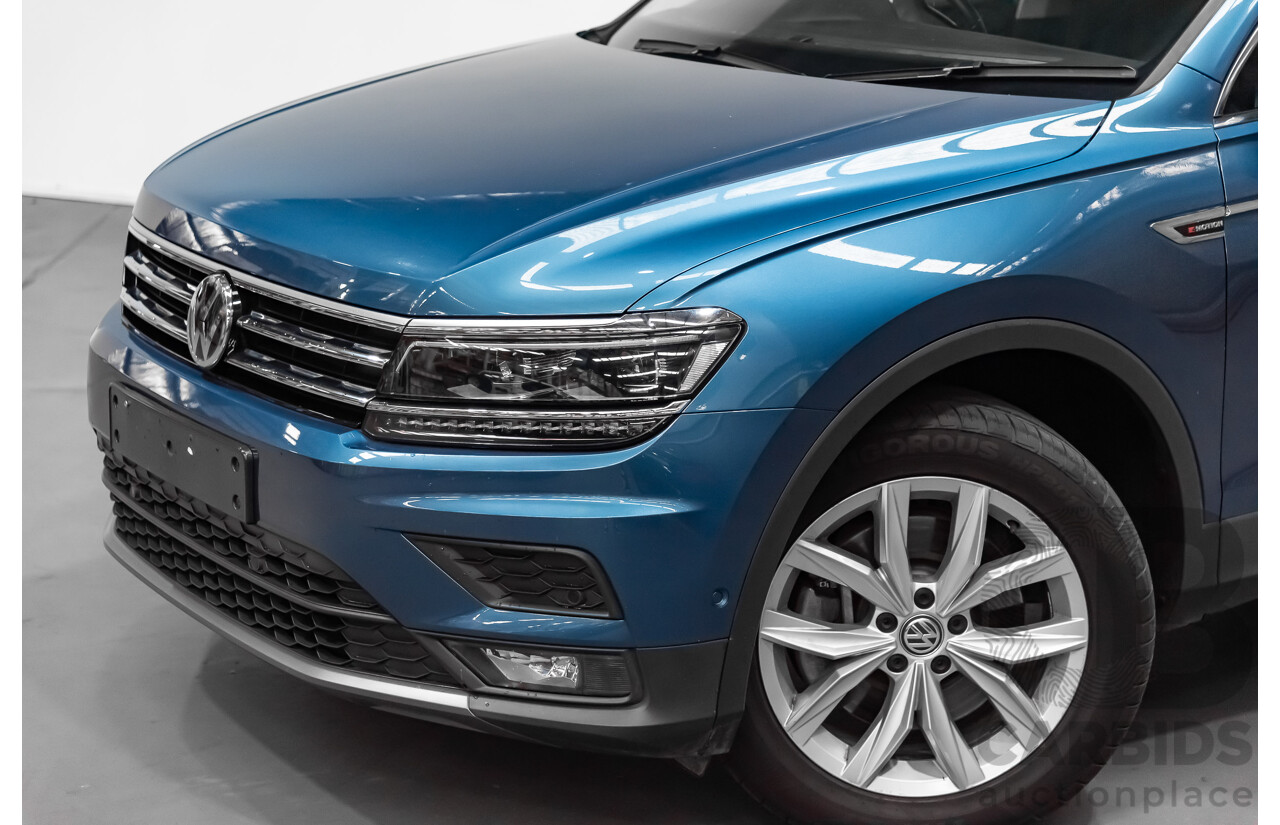 8/2019 Volkswagen Tiguan Allspace 132 TSI (4x4) 4d Wagon Blue 2.0L Turbo 7 Seater