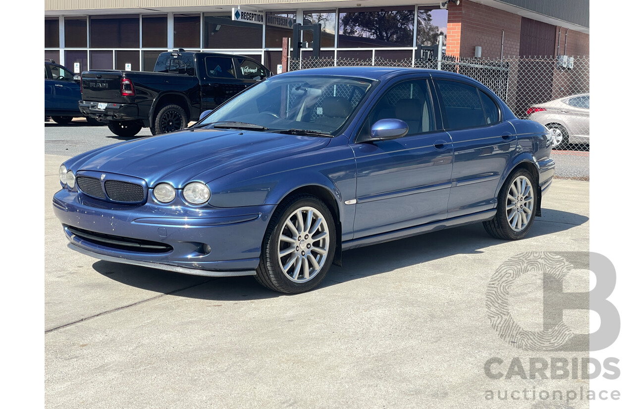 1/2005 Jaguar X Type 4d Sedan Blue 2.0L