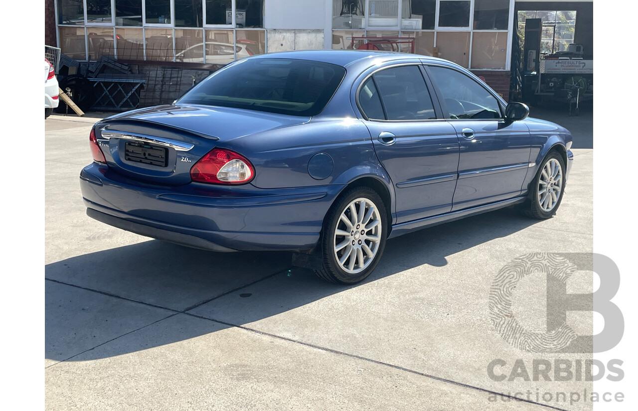 1/2005 Jaguar X Type 4d Sedan Blue 2.0L