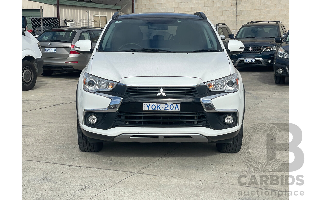 10/2016 Mitsubishi ASX XLS (4wd)  4d Wagon White 2.3L