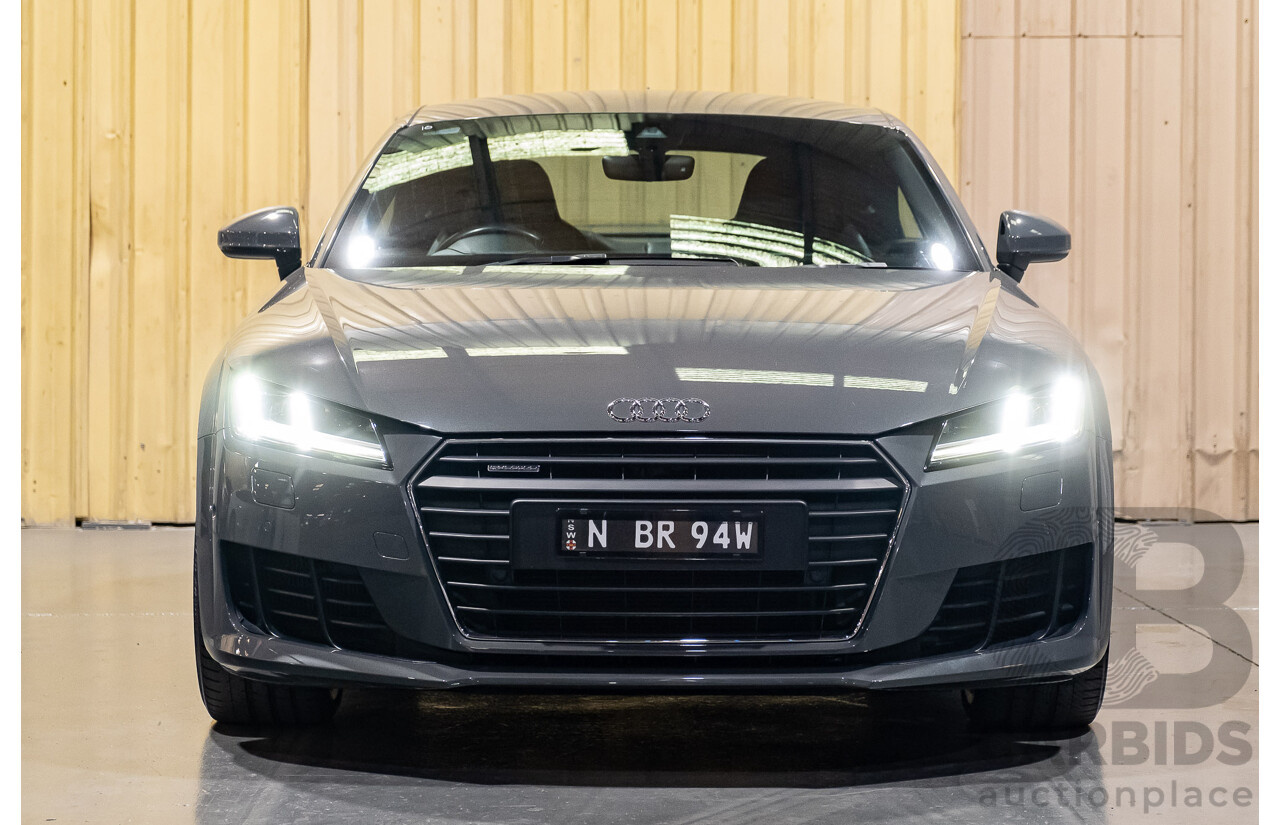 4/2015 Audi TT 2.0 TFSI Quattro Sport FV 2d Coupe Nano Grey Turbo 2.0L