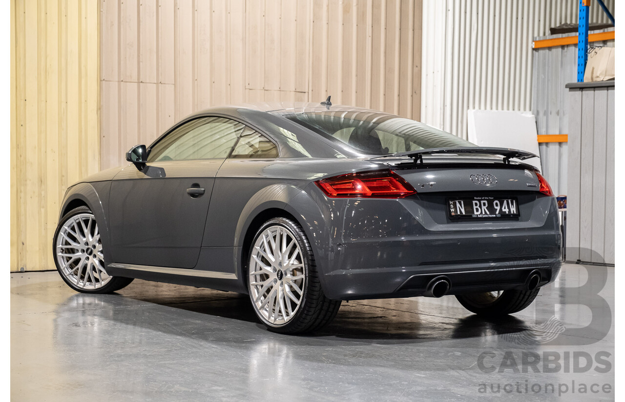 4/2015 Audi TT 2.0 TFSI Quattro Sport FV 2d Coupe Nano Grey Turbo 2.0L