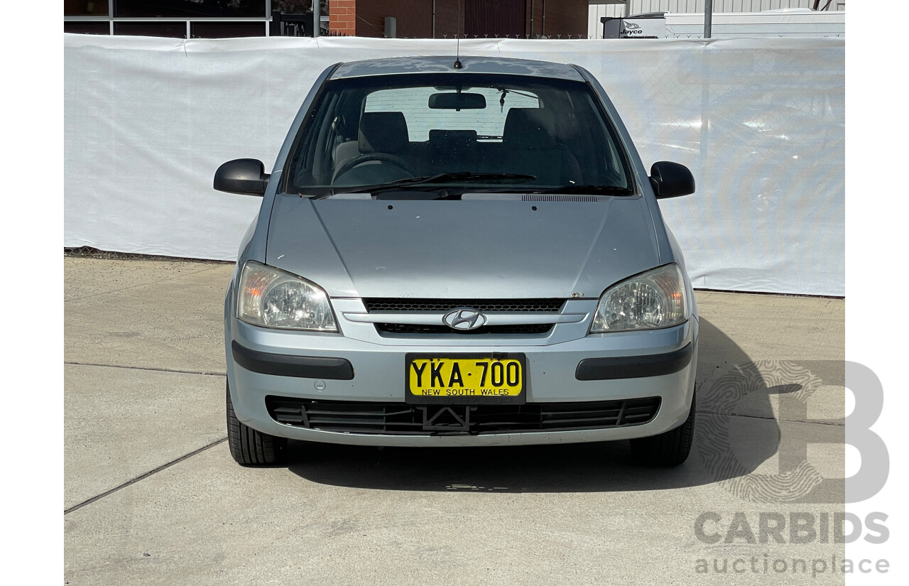 12/2002 Hyundai Getz GL TB 3d Hatchback Blue 1.5L