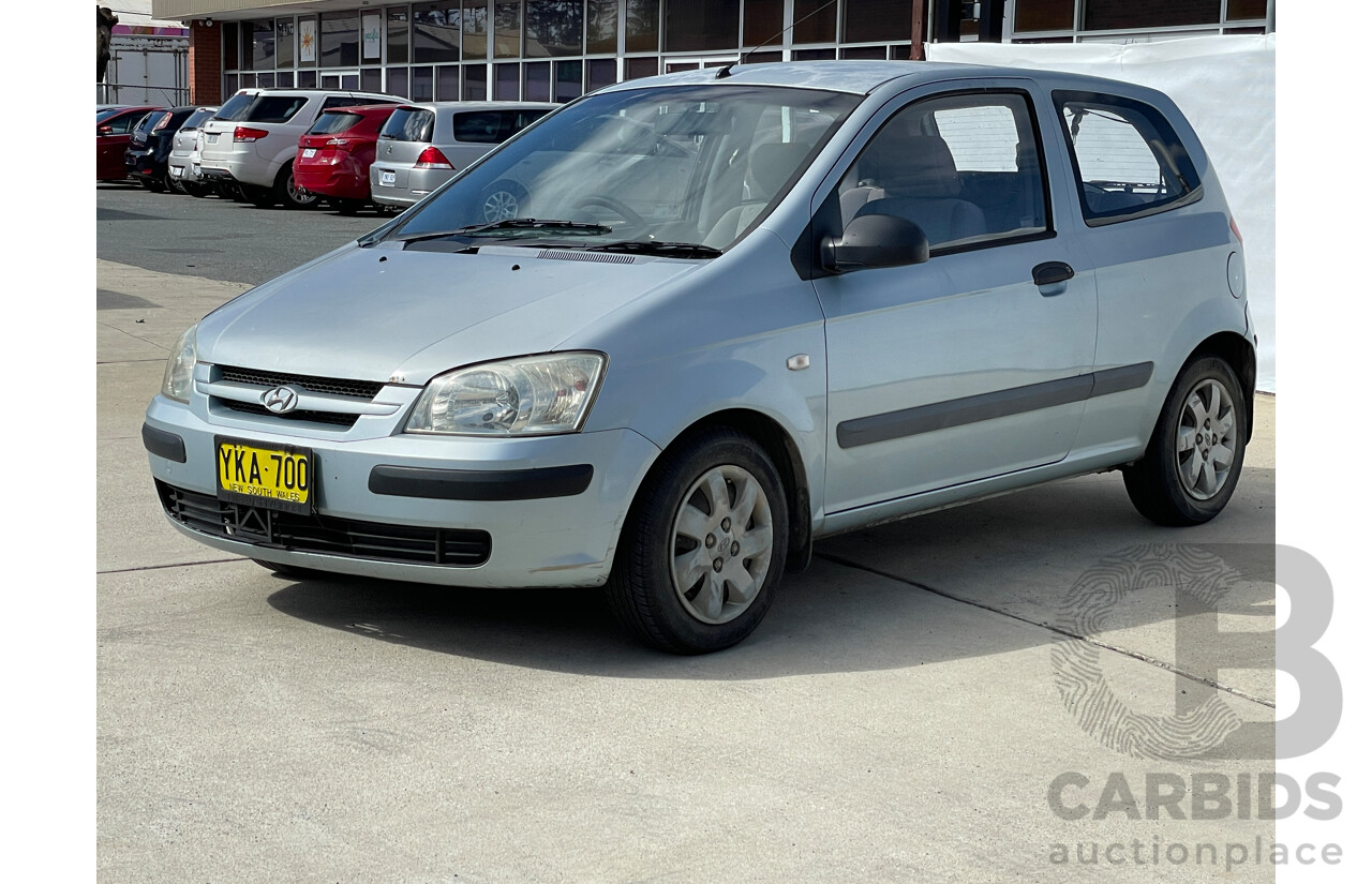 12/2002 Hyundai Getz GL TB 3d Hatchback Blue 1.5L