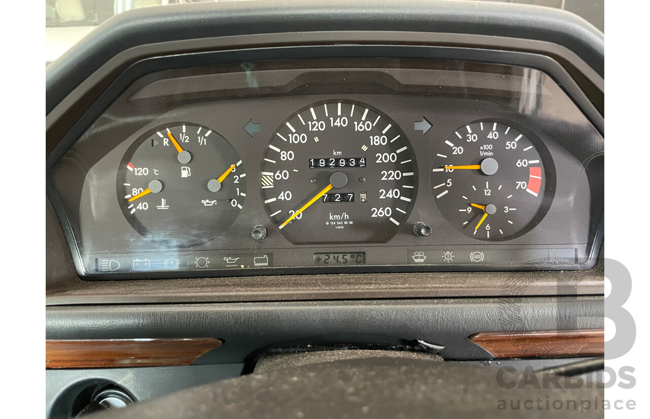 7/1992 Mercedes-Benz 300E W124 4d Sedan Grey 3.0L