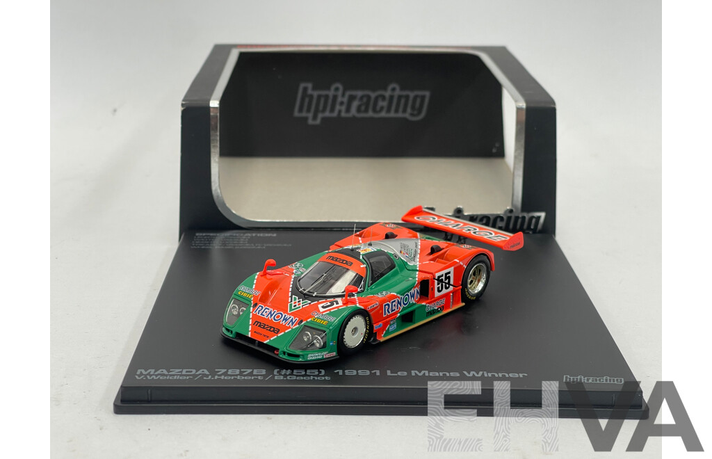 HPI Racing 1991 Mazda 787B Le Mans Winner  - 1/43 Scale