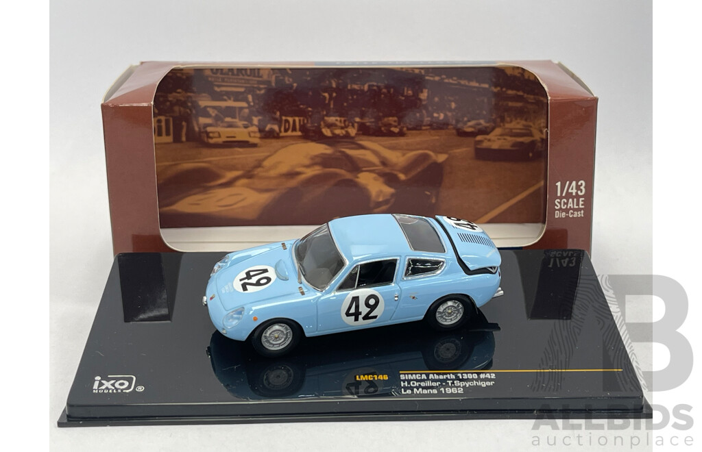 IXO Models 1962 Le Mans Simca Abarth - Lot 1500148 | ALLBIDS