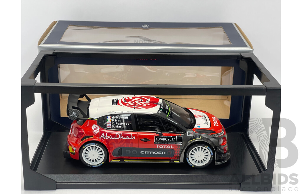Norev 2017 Citroen C3 WRC  - 1/18 Scale
