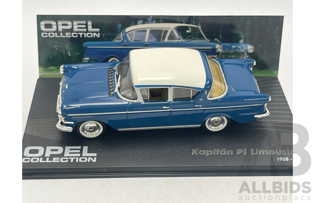 Opel Collection 1958 Opel Kapitan PL Limousine  - 1/43  Scale