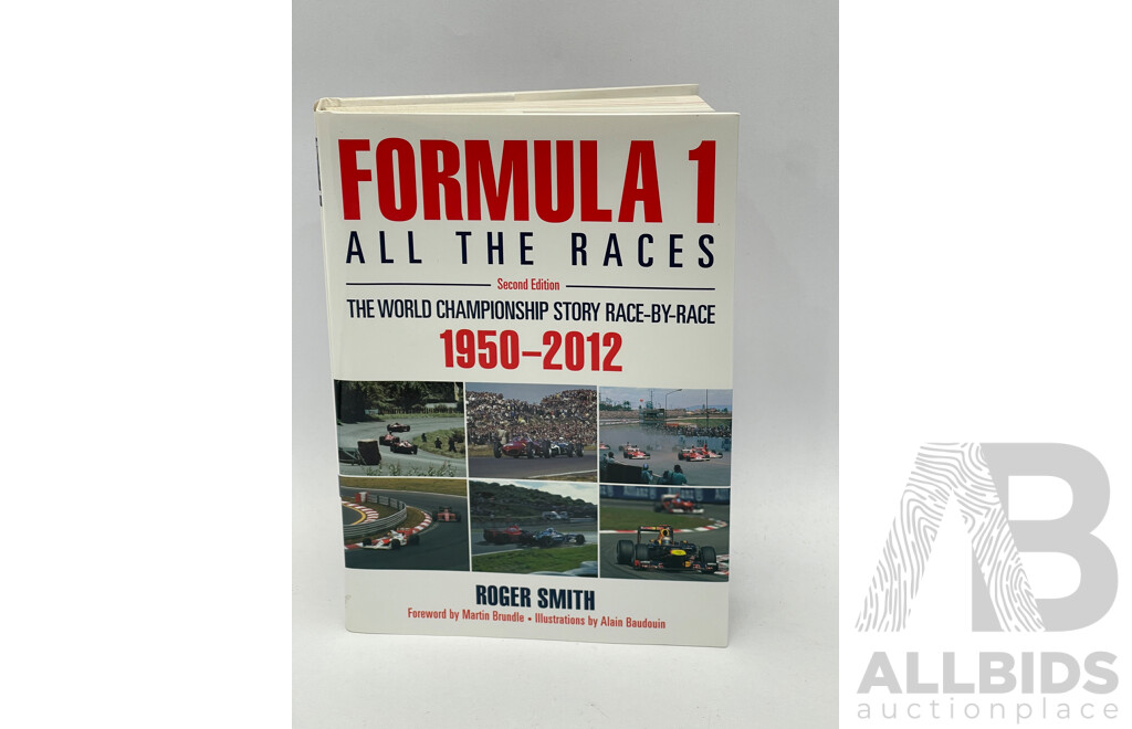 Formula 1 All the Races 1950 - 2012 Hard Cover Book