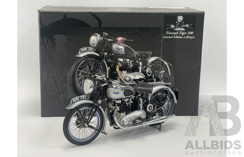 Minichamps 1939 Triumph Tiger 100 - Lot 1500134 | ALLBIDS