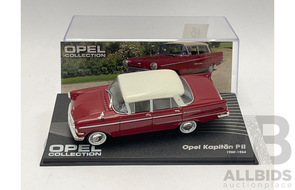 Opel Collection Opel Kapitan PII 1959-1964   - 1/43 Scale