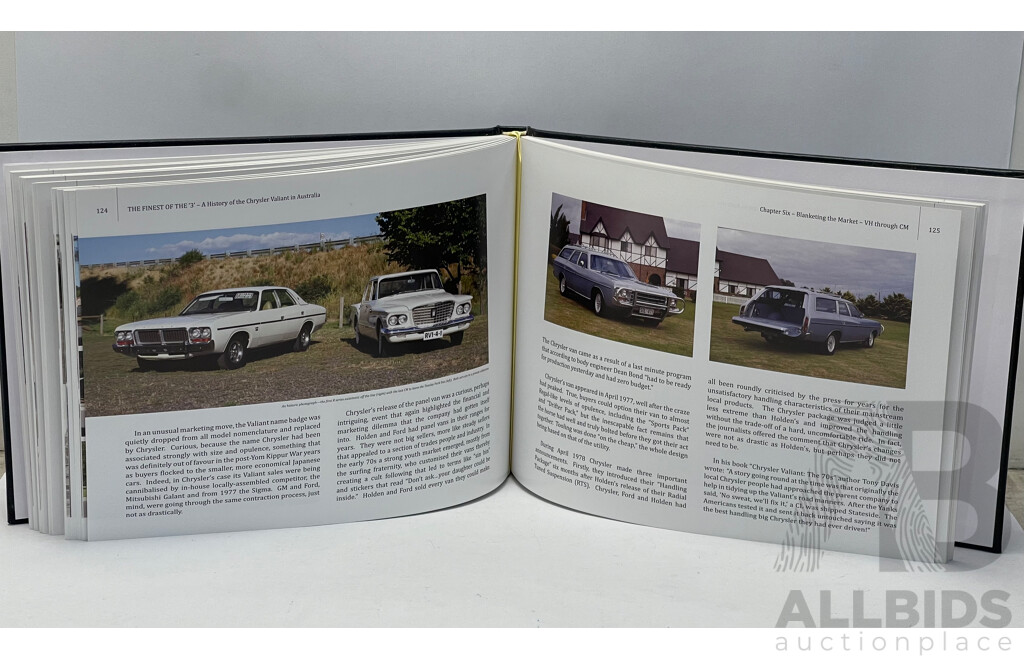 The Finest of the 3 - History of the Chrysler Valiant in Australia - Signed Limited Edition