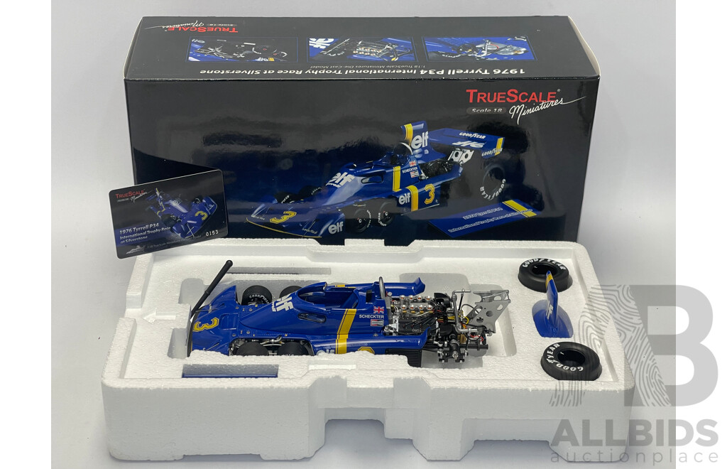 True Scale Models 1976 Tyrrell P34 'Six Wheeler' - 1/18 Scale