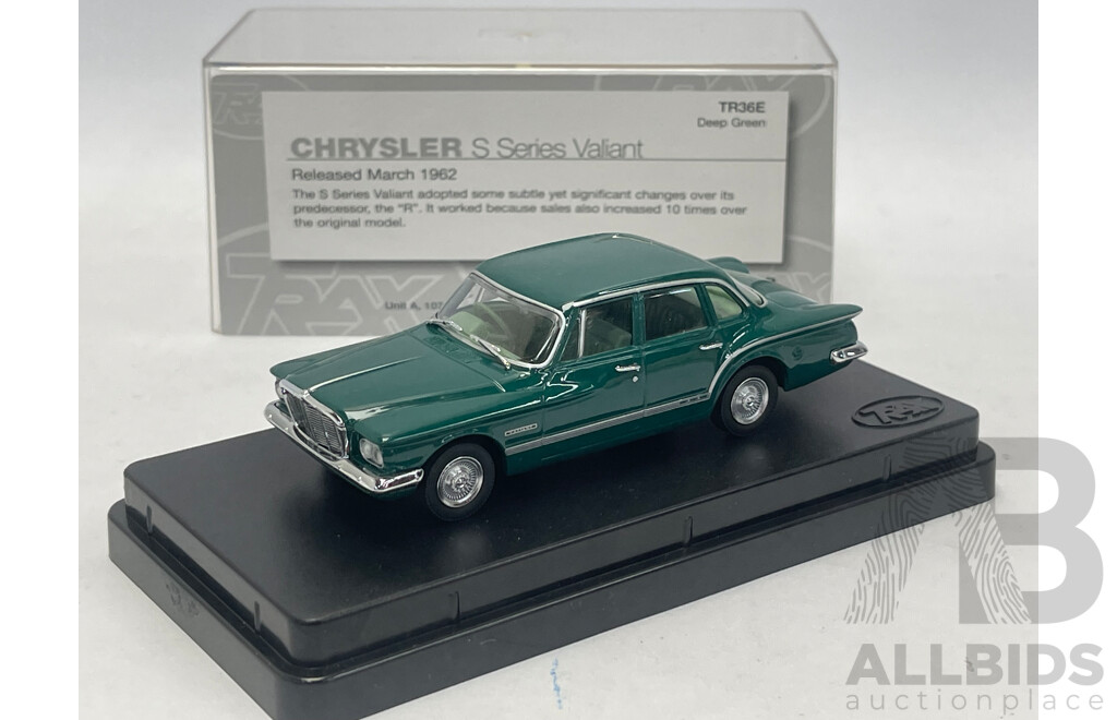 Trax 1962 Chrysler Valiant S Series - 1/43 Scale