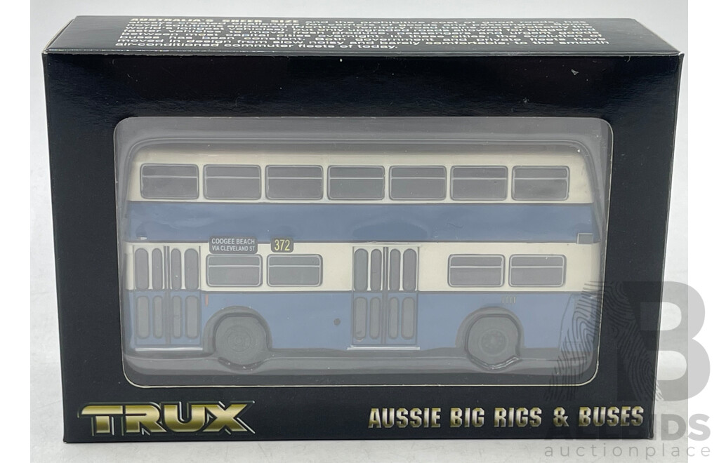 Trux Aussie Buses 1970 Sydney Atlantean Double Decker Bus  - 1/76 Scale