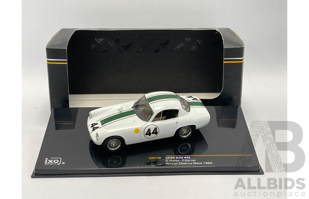 IXO Models 1962 Lotus Elite Le Mans Class Winner  - 1/43 Scale