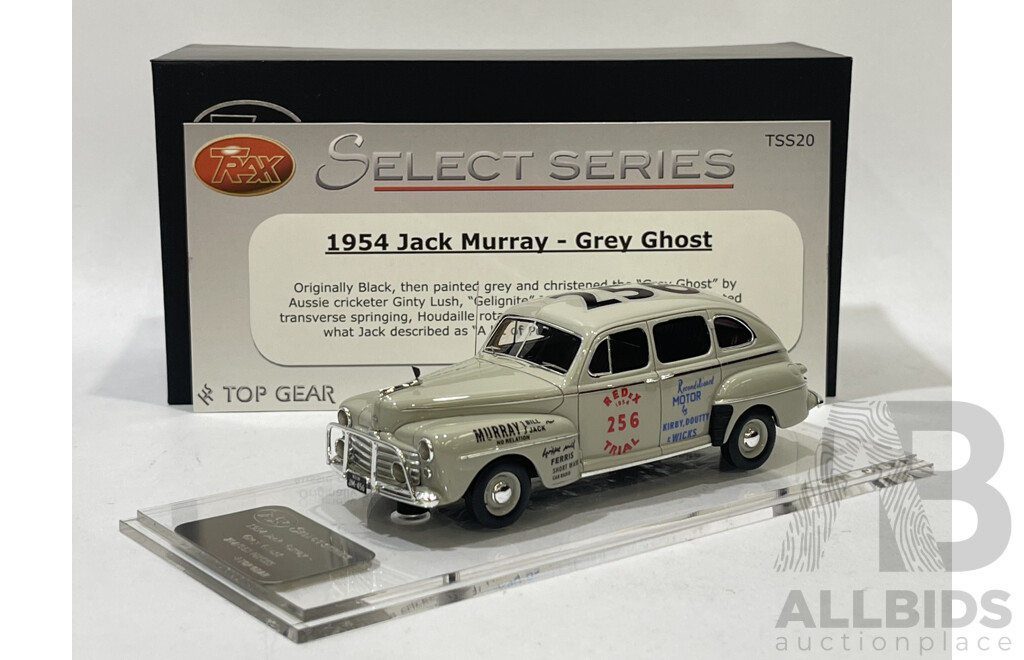 Trax Select Series 1954 Ford Jack Murray - Grey Ghost - 1/43 Scale