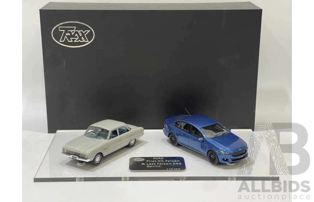 Trax Ford Falcon First and Last Twin Display Collection  - 1/43 Scale