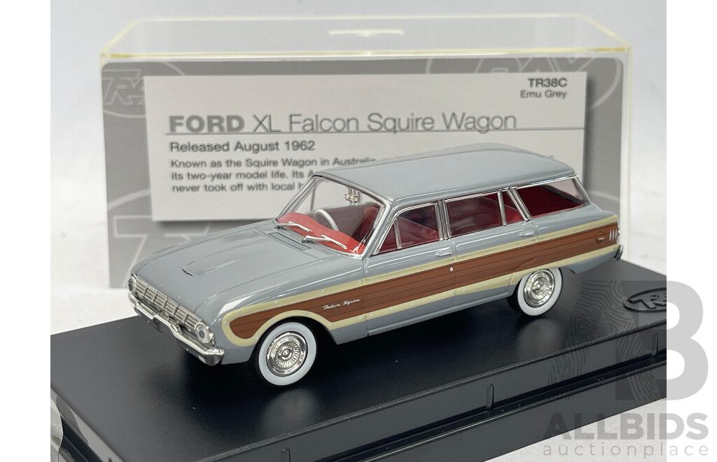 Trax 1962 Ford XL Falcon Squire Wagon 'Woody' - 1/43 Scale