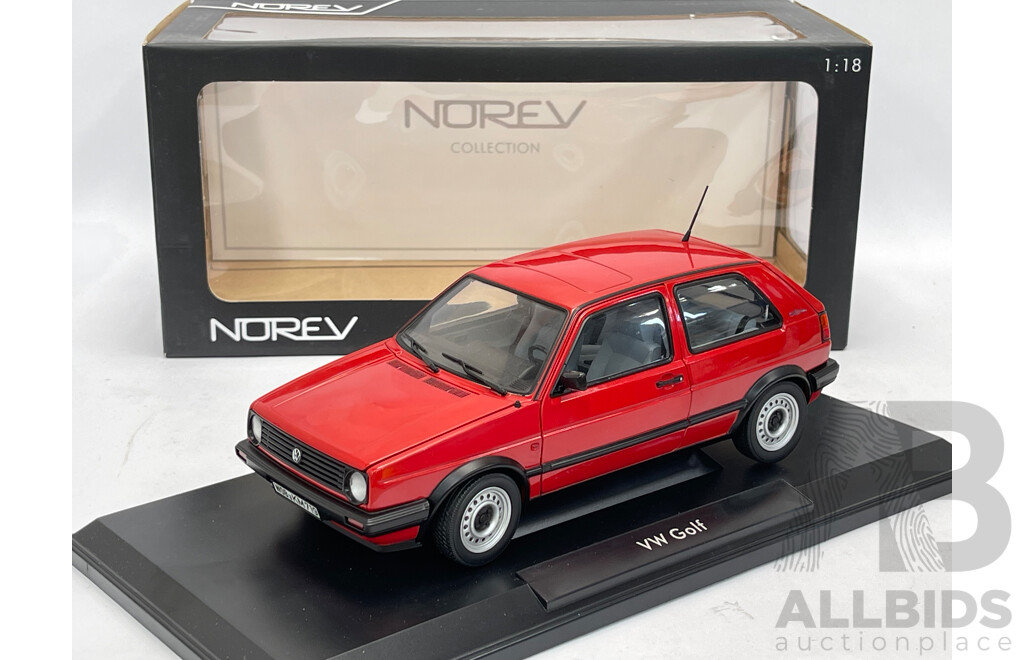 Norev 1984 Volkswagen Golf CL - 1/18 Scale
