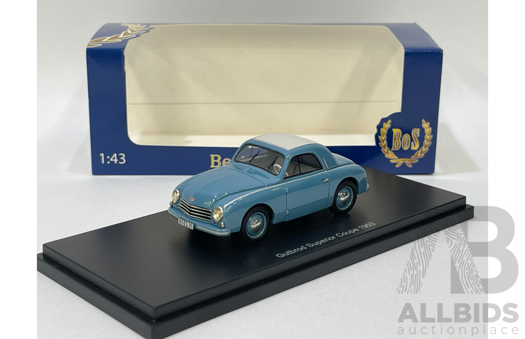 Best of Show 1953 Gutbrod Superior Coupe - 1/43 Scale