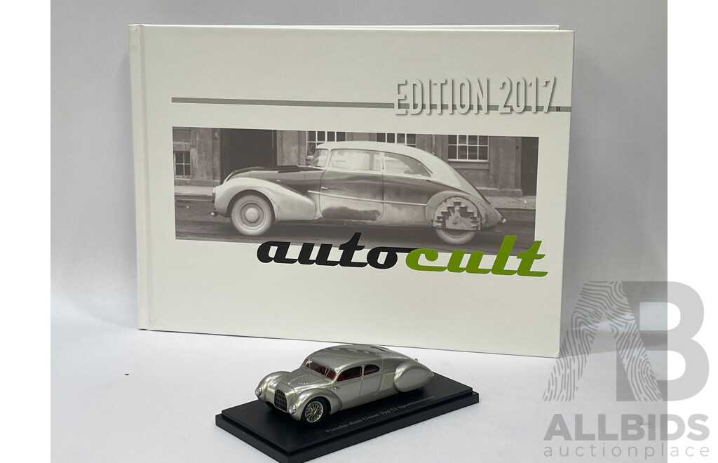 Autocult Porsche-Auto Union Typ 52 Sportslimousine and Book - 1/43 Scale