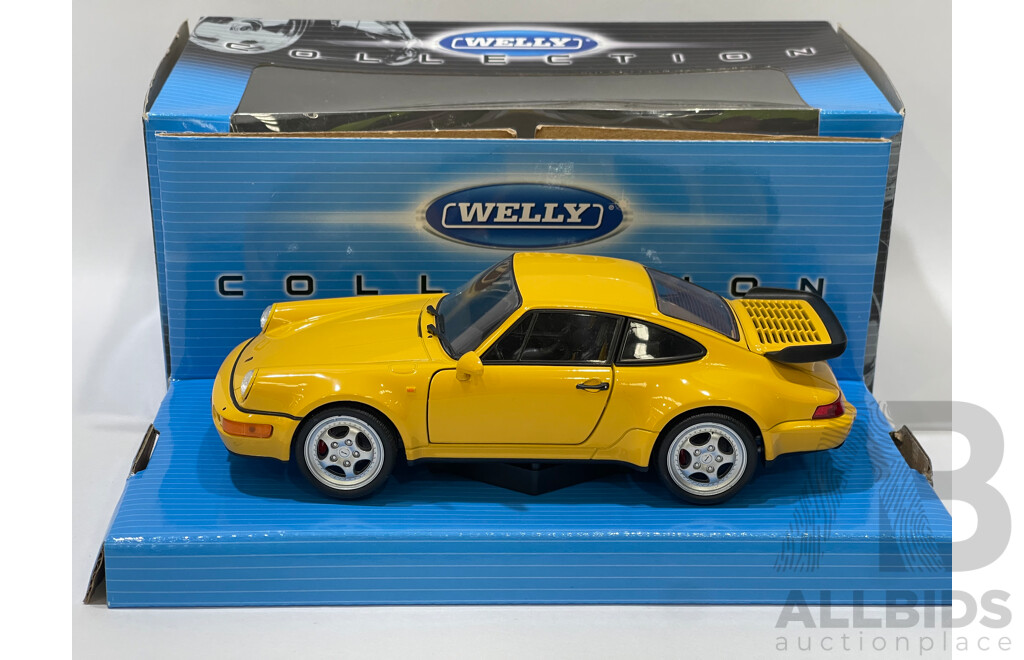 Welly Collections Porsche 964 Turbo  - 1/24 Scale